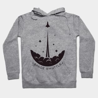 Space Shuttle Launch Minimal Hoodie